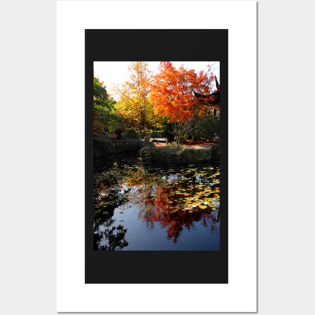 Chinese Garden in Autumn: Vancouver Wall Art by Carole-Anne